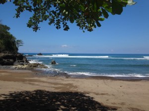 A surfer girl's paradise! Empty waves in Costa Rica.