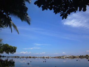 Swimming in Costa Rica.