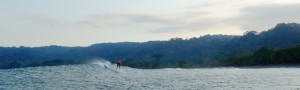 Women surfing in Matapalo, Costa Rica.