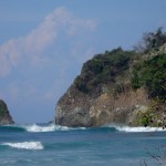 A surfer girl's paradise! Empty waves in Costa Rica.