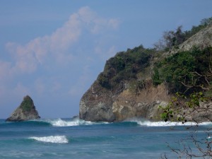 A surfer girl's paradise! Empty waves in Costa Rica.
