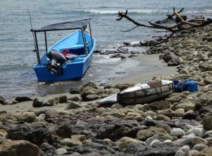 Preparing to cross the Golfo Dulce, Costa Rica.