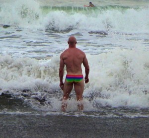 Banana hammock in Playa Dominical, Costa Rica.