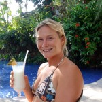 Pina Colada at Villa Caletas.