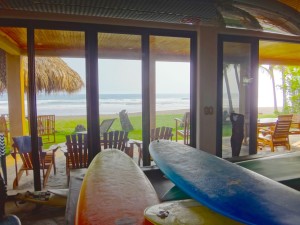 View from the living room in Playa Hermosa, Costa Rica.
