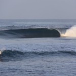 Right barrel in Playa Hermosa, Costa Rica.