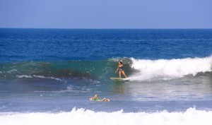 Marie getting it while I watch in Playa Hermosa, Costa Rica.