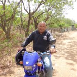 Hitch hiking in Nicaragua.