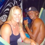 Aloe and Maykol in Popoyo, Nicaragua.