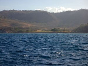 View of Santa Rosa National Park.
