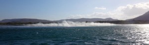 Offshore winds at Witch's Rock.