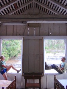 Stephanie and Alex in Ometepe, Nicaragua.