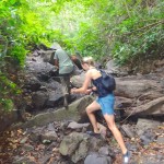Hiking in Ometepe, Nicaragua.