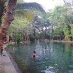Mineral spring in Ometepe, Nicaragua.