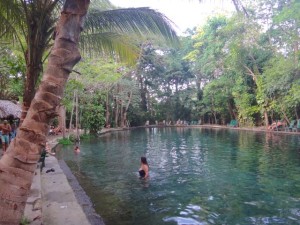 Mineral spring in Ometepe, Nicaragua.