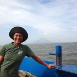 Aloe on Lake Nicaragua, headed to Ometepe.
