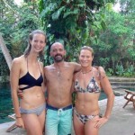 Stephanie, Aloe, and Alex in Ometepe, Nicaragua.