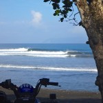 Solid swell at Pavones.