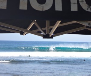 View from the contest tent.