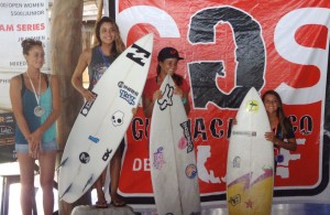 OPEN WOMEN WINNERS 1) Leilani Aguirre 2) Baily Nagy 3) Emily Gussoni 4) Serena Nava