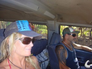 On an adventure with Bob Witty, Real Surf Trips.