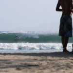 Surfing Playa Negra