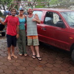 Casey, Aloe, and Red.