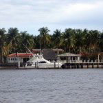 The boat dock in El Salvador.