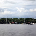 The harbor in El Salvador.