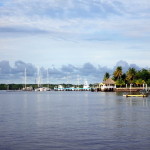 The harbor in El Salvador.