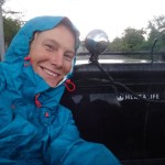 Hitch hiking in El Salvador.