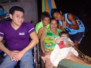 A wonderful family in El Salvador.
