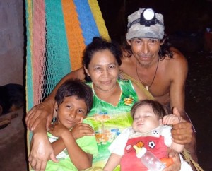 A wonderful family in El Salvador.