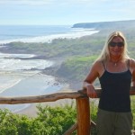 Aloe Driscoll in El Salvador.