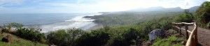 Surfing in El Salvador.