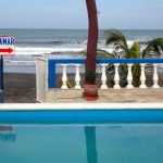Surfing Miramar, Nicaragua
