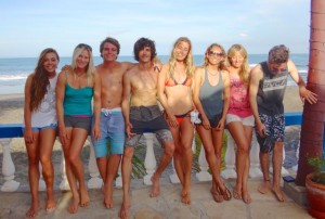 Surf travel in Miramar, Nicaragua.