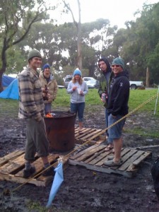 Third World Surf Co annual camping trip, 2010, El Capitan State Park